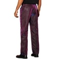 thumbnail image 3 of INSPIRE CHIC Shiny Pants for Men's Slim Fit Glitter Disco Party Dance Sparkly Slacks, 3 of 5