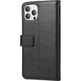 thumbnail image 3 of Funda de piel tipo cartera para iPhone 14 Pro Max, tarjetero, color marrón, 3 of 10