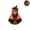 D, variant on Halloween Cat Witch Costume, Pet Wizard Cloak with Hat Pumpkin Ghost Bat Decor, Soft Adjustable Halloween Cape Outfit for Small Medium Cats Kitten Halloween Party Cosplay Photo Props