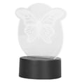 thumbnail image 4 of Luz nocturna 3D 7 colores Control táctil 3D Forma animal única Carga USB Lámpara nocturna con pilas, 4 of 14