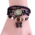 thumbnail image 2 of Xinyolin Watches Faux Leather Adjustable Metal Fashion - Weave Wrap Watches for Daily Wear, 2 of 8