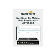 Cradlepoint NetCloud Essentials and Advanced for Mobile Routers FIPS - Subscription license (5 years) - North America - with IBR1700 FIPS router with WiFi (1200Mbps modem), no AC power supply or antennas