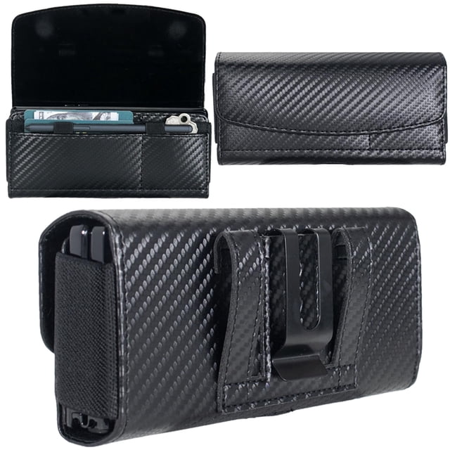 Funda de teléfono móvil Cuspra Galaxy Z Fold 7 con clip de piel