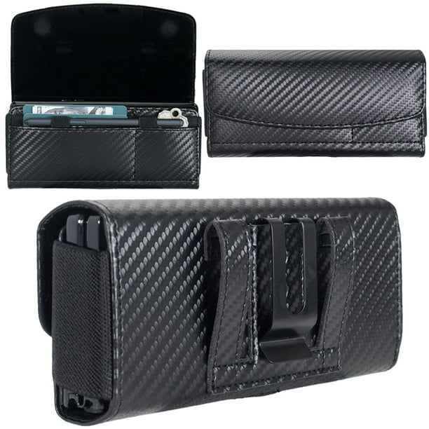 Funda de teléfono móvil Cuspra Galaxy Z Fold 7 con clip de piel