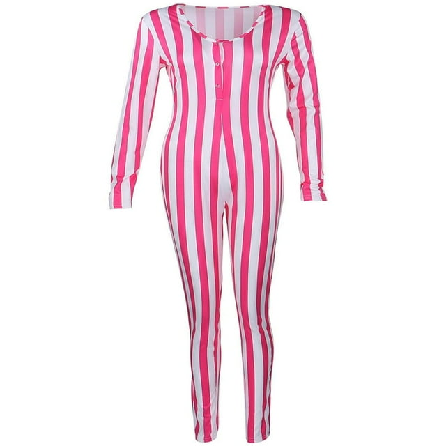 Pyjama une Pièce pour Femmes Imprimé Dessins Animés Combinaison