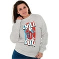 thumbnail image 4 of Officially Icee Logo Chill Out Sweatshirt for Men or Women Brisco Brands S, 4 of 6
