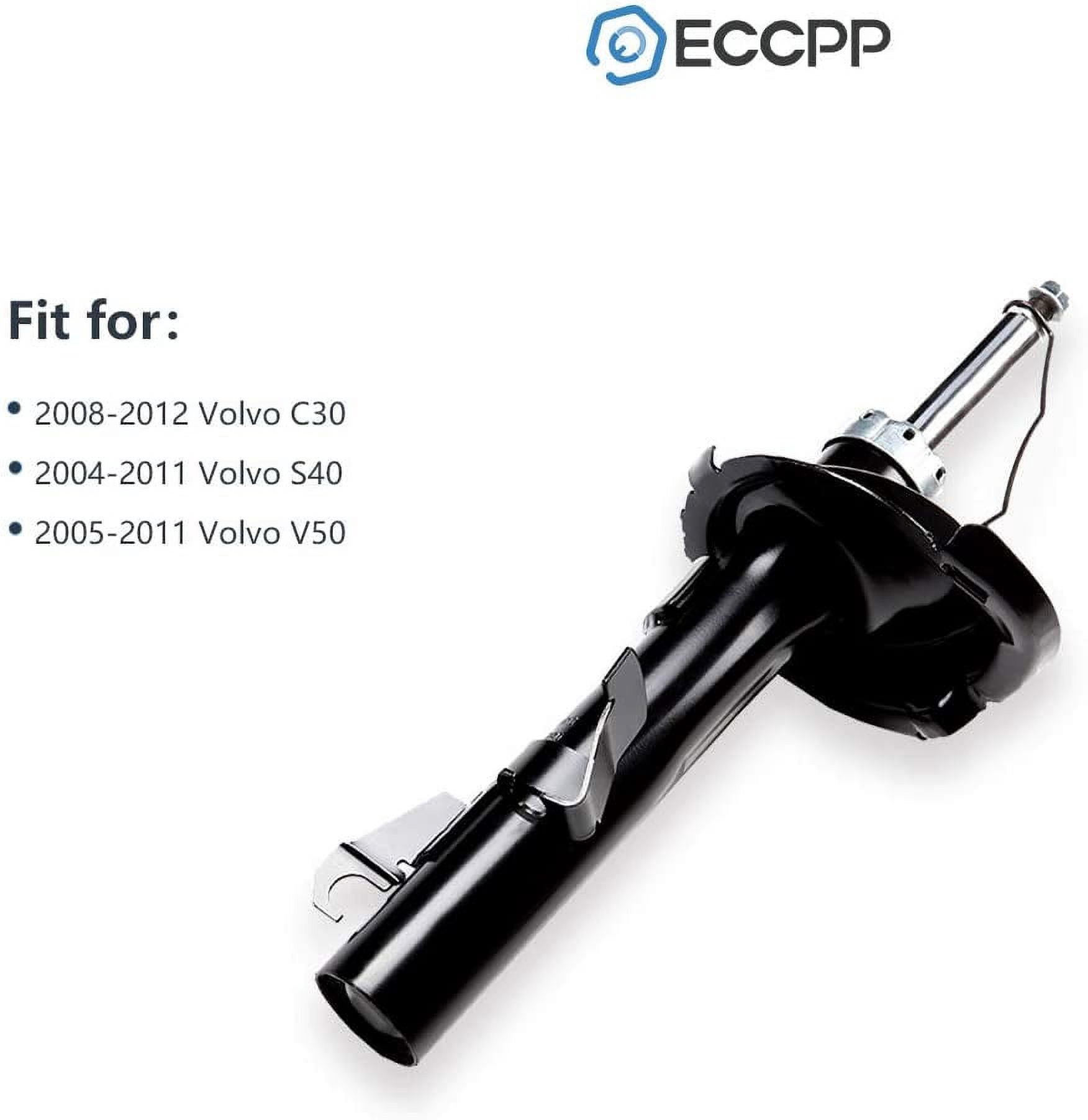 Shocks Struts,ECCPP Front Rear Shock Strut Absorbers Kits for 2008-2012 for Volvo C30,2004-2011 for Volvo S40,2005-2011 for Volvo V50