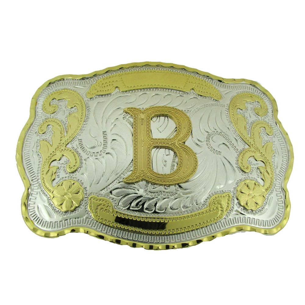 Buckles Zone Initial B Letter B Belt Buckles Alphabet B Monogram B
