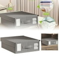 thumbnail image 2 of Non-Woven Fabric Storage Organizer for Bedding Sets Blankets and Home Textile Wardrobe, 2 of 6