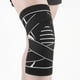 thumbnail image 5 of Dinheiro 2 rodilleras profesionales para dolor de rodilla con correas ajustables, soporte de compresión (negro), 5 of 6