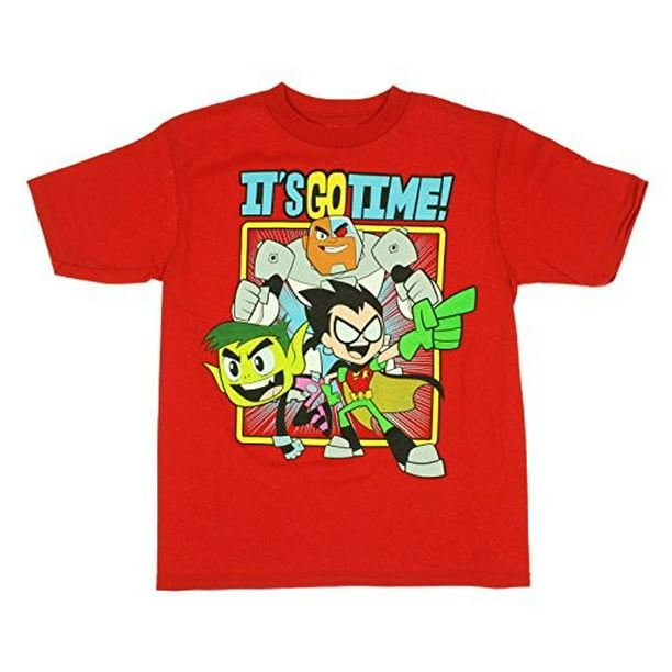 Teen Titans Graphic T-Shirt (Little Boys & Big Boys) - Walmart.com