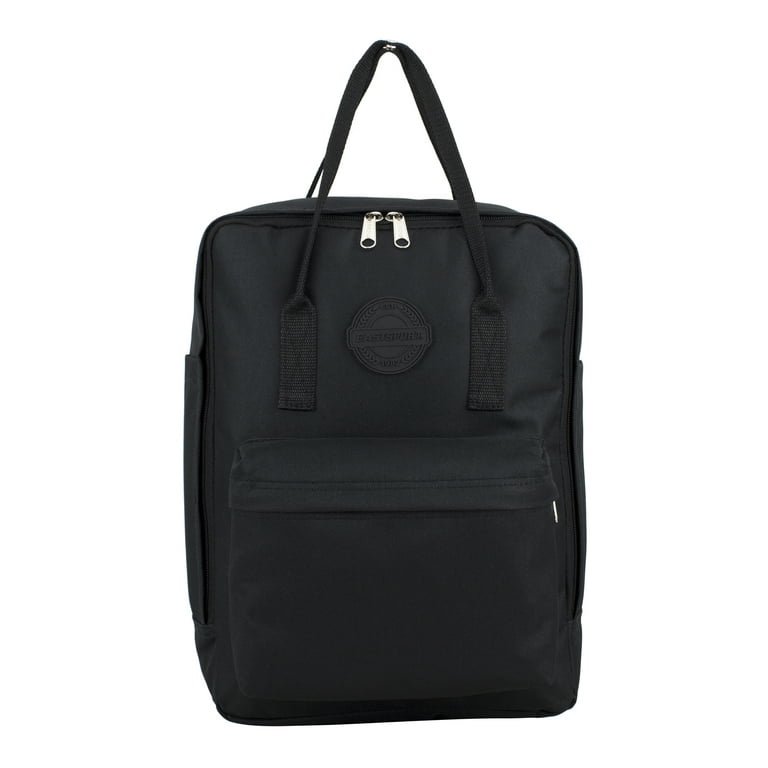 Eastsport Unisex Dual Handle Stylish Backpack, Black Eastsport Unisex Dual Handle Stylish Backpack, Black