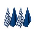 thumbnail image 1 of Paño de cocina Design Imports DII con flecos pesado juego de 4 azul marino 18x28, 1 of 2