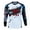 B, variant on Men's MTB Cycling Jersey Quick Dry Moisture Wicking Breathable Long Sleeve Mountain Bike Shirt For Biking Riding Sports