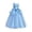 Z01-01Blue, variant on Elegant Girls formal Dress for Wedding Bridesmaid Birthday Party and Pageant Occasions,Sizes 3 Years