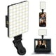 thumbnail image 1 of Luz para selfie, luz portátil para teléfono, Eagerey 60 LED recargable, luz de relleno con clip frontal y trasero, CRI 95, 3 modos de luz, luz con clip para tableta/portátil TikTok, iPad, video Vlog d, 1 of 5
