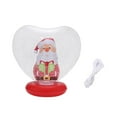 thumbnail image 2 of KLKCMS Inflatable Christmas Ball Decoration PVC Bauble for Front Porch Mall Outside Santa, 2 of 9