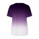 thumbnail image 5 of Blusa informal con cuello en V y manga corta con estampado de verano para mujer con estilo OAVQHLG3B Store  lin121212, 5 of 5