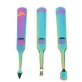 thumbnail image 3 of Cuticle Scraper, Dead Skin Removal Fork Professional Portable Nail Care Stainless Steel Multifuncational  For Toenails, 3 of 8