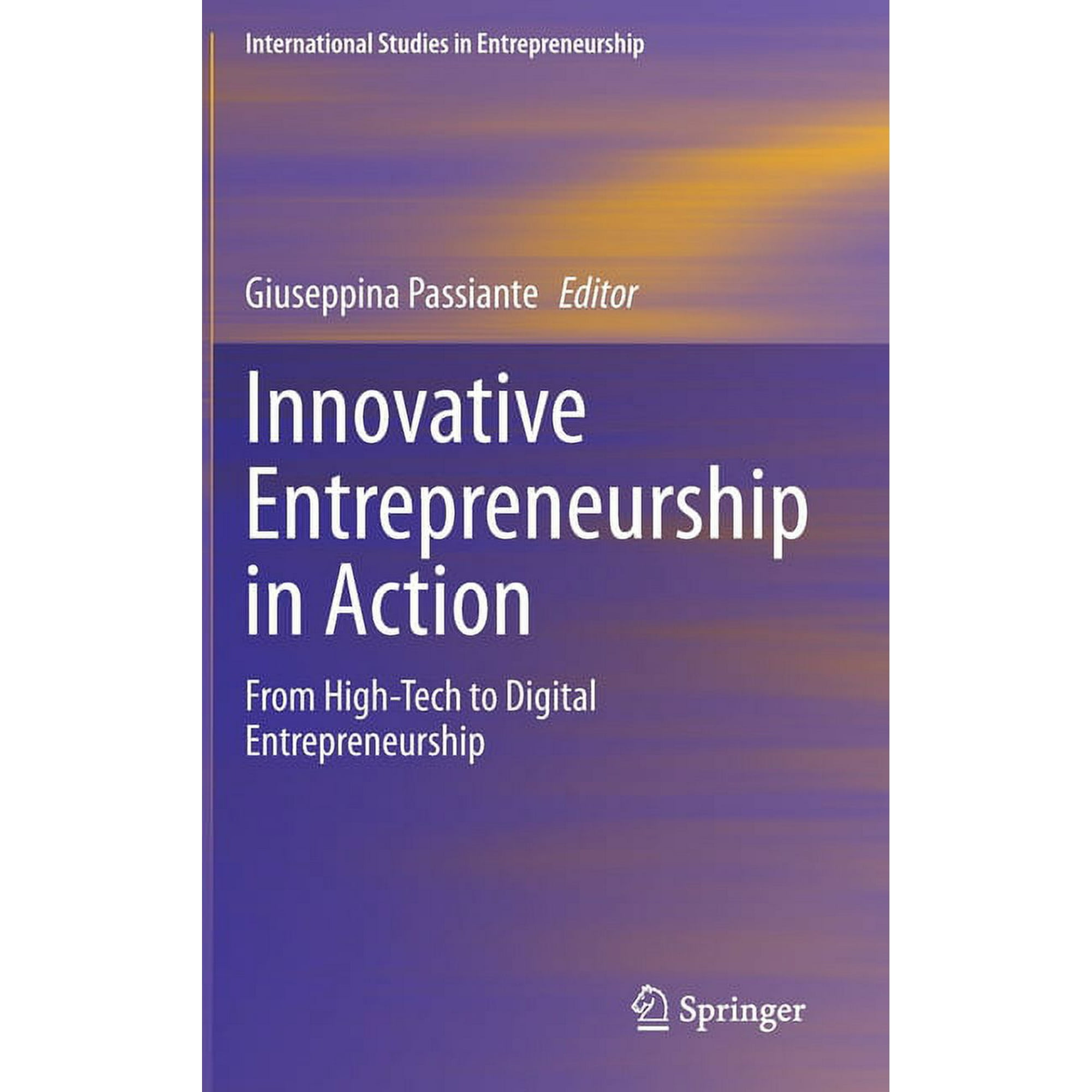 International Studies in Entrepreneurshi Innovative Entrepreneurship in Action: From High-Tech to Digital Entrepreneurship Book 45 (Hardcover)