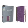thumbnail image 2 of Niv, Thinline Bible, Giant Print, Leathersoft, Gray/Purple, Red Letter, Thumb Indexed, Comfort Print (Hardcover), 2 of 3