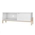 thumbnail image 5 of Manhattan Comfort Bowery 2 Shelves Wood TV Stand for TVs up to 50" in White, 5 of 9