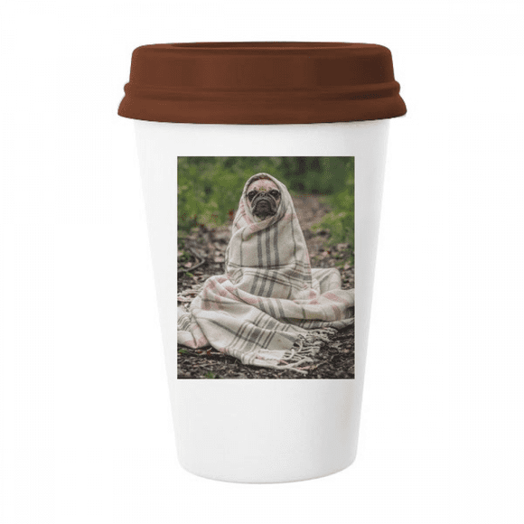 Bulldog Pet Photography Picture Mug Coffee Drinking Glass Pottery Cerac Cup Lid