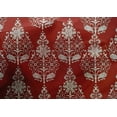 thumbnail image 5 of oneOone Cotton Silk Maroon Fabric Block Fabric For Sewing Printed Craft Fabric By The Yard 42 Inch Wide-KO, 5 of 6
