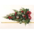thumbnail image 4 of 2022 Christmas Wreath Decorations Upside Down Tree Flower Wreath Door Front Decoration Wreath Wall Decoration Wreath, 4 of 9
