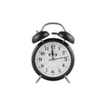 thumbnail image 1 of Reloj Despertador Campana Retro Analógico Estilo Vintage Alarma Decorativo Retro Retroiluminación (Negro), 1 of 11