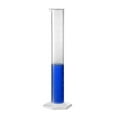 thumbnail image 3 of Unique Bargains 100ml Laboratory Measurements Clear White Plastic Graduated Cylinder 2 Pcs, 3 of 4