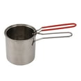thumbnail image 1 of Stainless Steel Fryer Pan, Durable Material, Oil Saving Design, Small and Portable, Multifunctional Use, Practical and Efficient, Deep Fryer Pan for Frying, 1 of 8