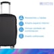 thumbnail image 5 of Set 2 maletas de viaje Check. In texturizadas Capacidad 8 kg y 20 kg negro, 5 of 15