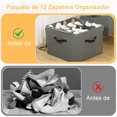 thumbnail image 3 of Paquete de 12 Zapatera Organizador, Caja de zapatos con cubierta transparente, 3 of 4