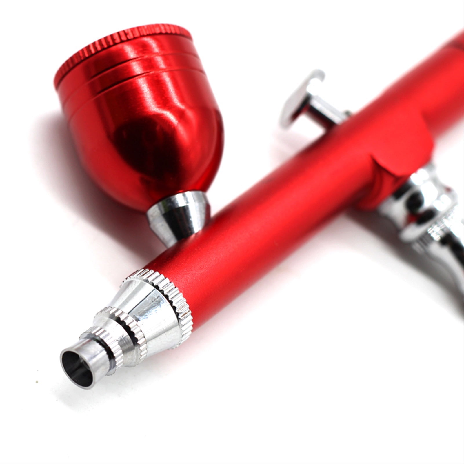 Airbrush Tool Dual Action Gravity Feed 0.3mm Nozzle Spray Airbrush Nail Art Paint Tattoo Tool With Wrench Straw