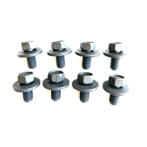 The Stop Shop Hood Hinge Mounting Bolts Set, 8 Pieces