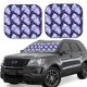 thumbnail image 1 of Fotbe blue starry sky Skull flower Juego de 2 Piezas de Parasoles para Parabrisas | Bloqueador Solar para Auto | Accesorios Plegables para Protección Solar Interior-Large, 1 of 6