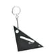 thumbnail image 5 of Regla triangular, escuadra de carpintero, transportador, escala transparente, aluminio Negro, 5 of 9