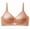 Complexion, variant on Women's Plus Size Wireless Bra Low Back Soft Support Lingerie, Thin Cup Breathable Underwear, Gathering Push Up Bralette, Seamless Smoothing Vest, Beautiful U Back Daily Top