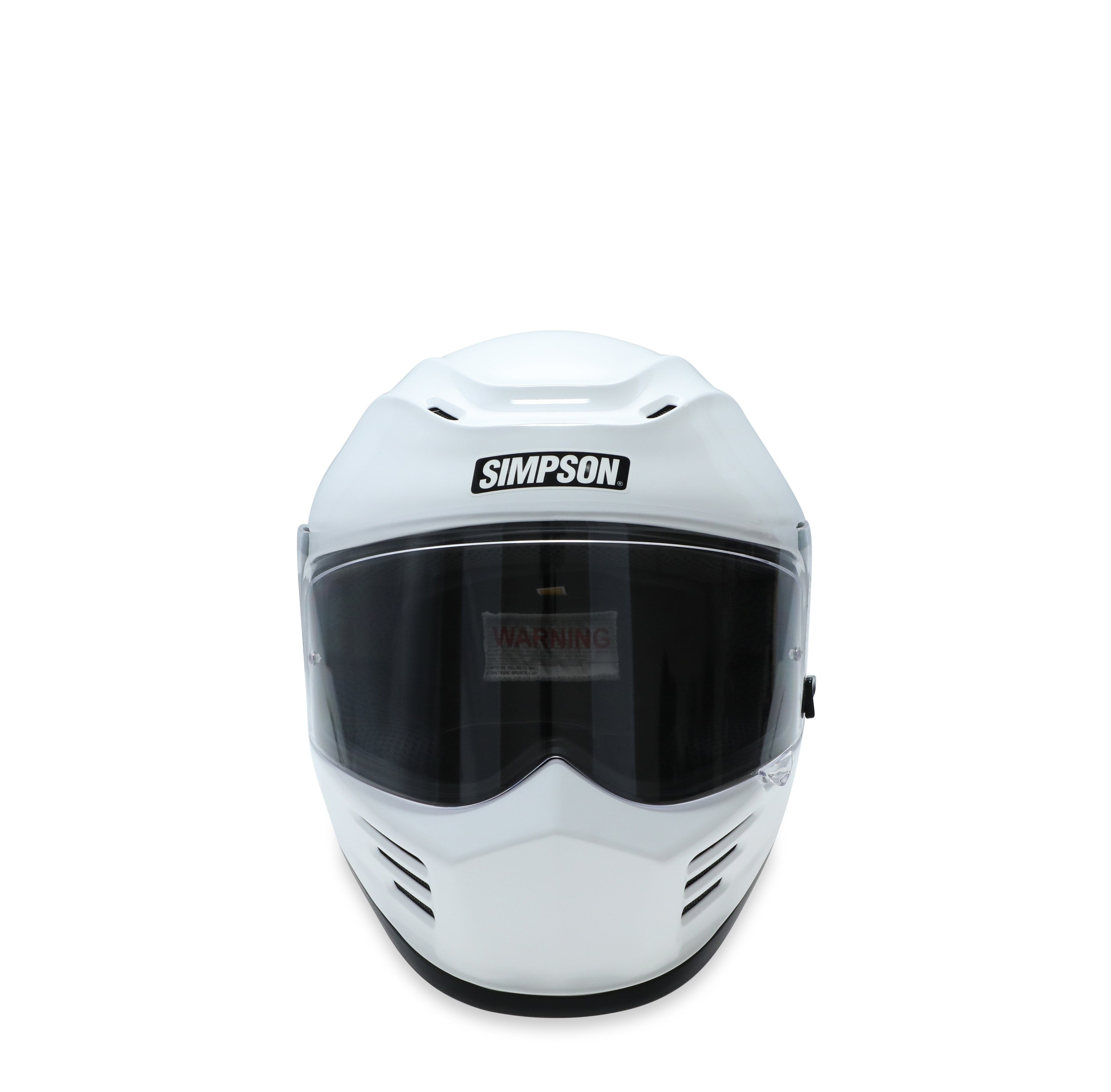 Simpson SPBXS1 Speed Bandit Motorcycle Helmet Adult XS White