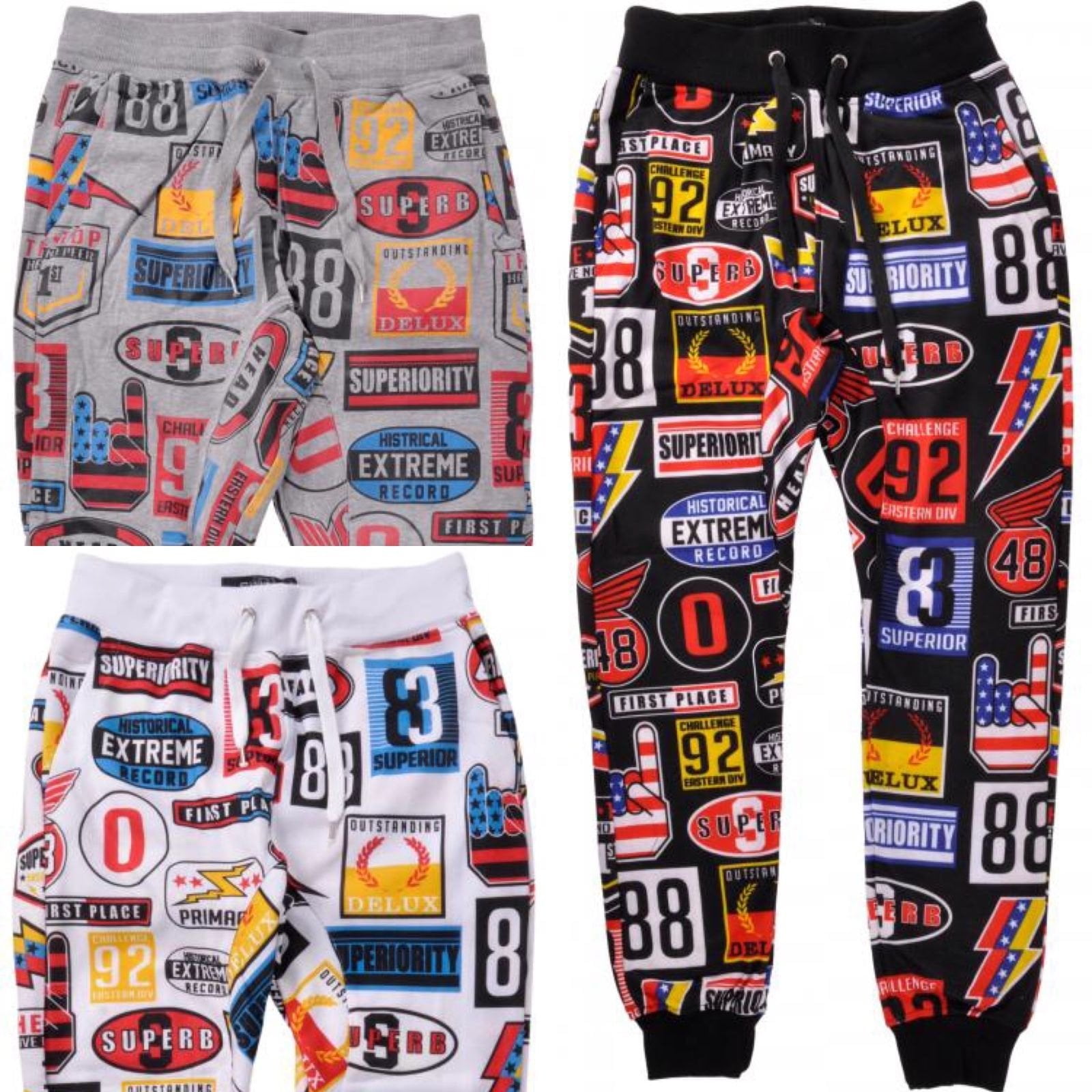 Jogger pants nascar hip hop trousers Clearance