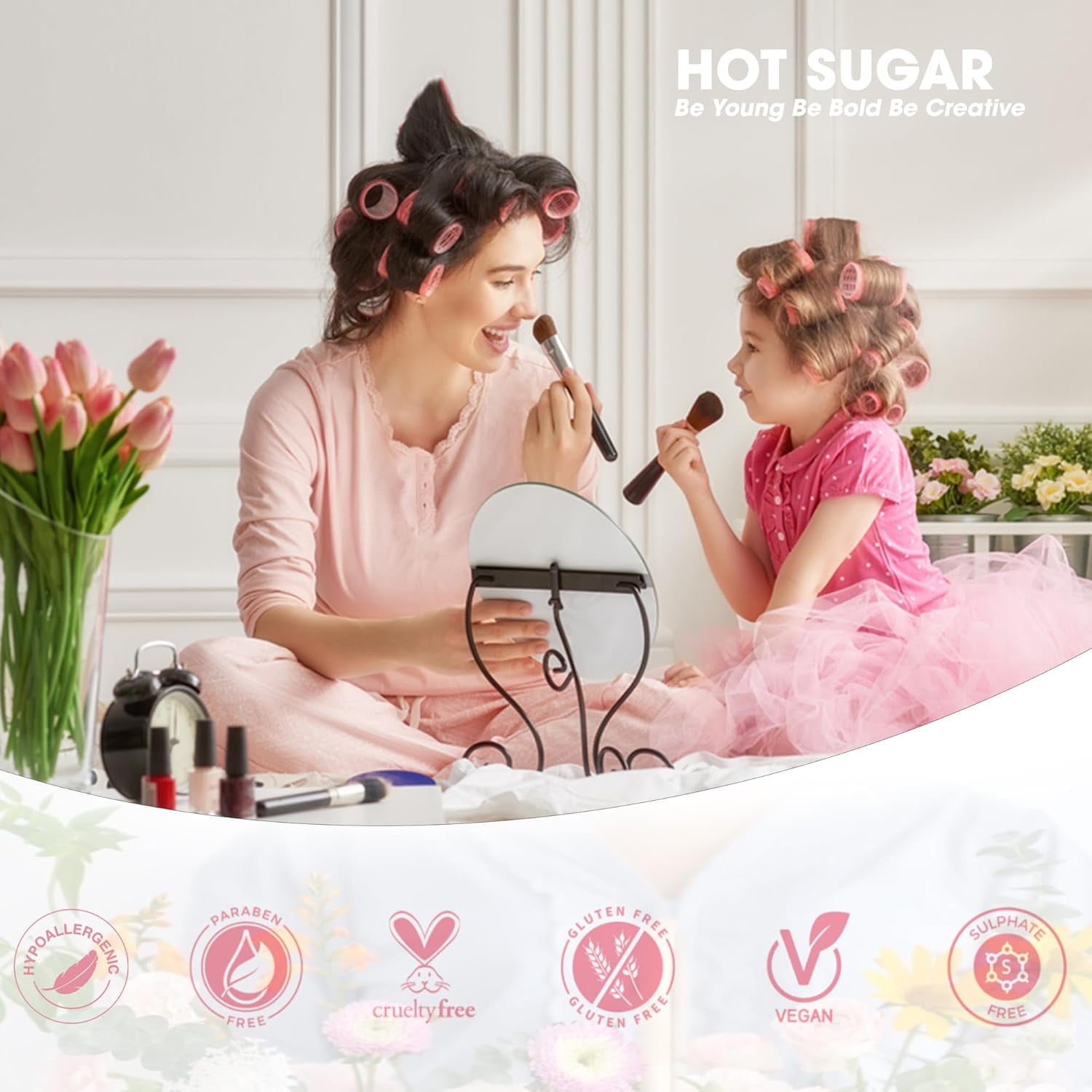 Hot Sugar Kids Makeup Kit, Girls Makeup Kit Age 4-6 7-8 10-12, Unicorn Gift for Girls Birthday Christmas (GREEN)