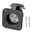 thumbnail image 1 of TAPDRA Weatherproof 15A RV Power Inlet for RVs Campers Cars Trailers Boats Generator Battery Charger Plug Copper Nylon, 1 of 4