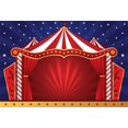 thumbnail image 1 of Lfeey Fondo De Fotografía De Circo De 10 X 8 Pies, Carpas Rojas, Estrellas Nocturnas, Fondo De Fotografía De Carnaval, Decoración De Fiesta De Cumpleaños Para Bebés Y Niños, Papel Tapiz, Accesorios De, 1 of 1
