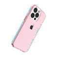 thumbnail image 3 of For iPhone 15 Sturdy Ultra Thick 3mm Transparent Hybrid Case Cover - Pink, 3 of 4