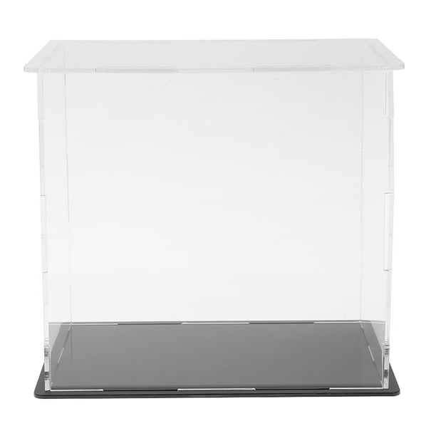 Caja De Exhibición Sunnimix Acrílico Transparente Modelo Pantalla A Prueba De Polvo 13.5x10x13cm