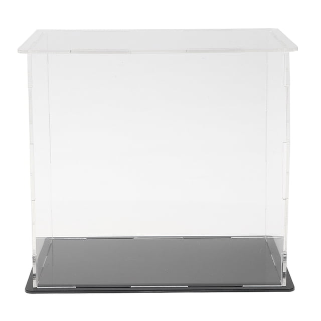Caja De Exhibición Sunnimix Acrílico Transparente Modelo Pantalla A Prueba De Polvo 13.5x10x13cm