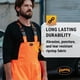 thumbnail image 4 of Pantalones y overoles Pioneer Hi Vis Ripstop impermeables para hombre, 4 of 9