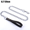 thumbnail image 2 of Dog Chain Leash, Chew Proof Dog Leashfo Dogs' Walking Hiking and Training, 2 of 5