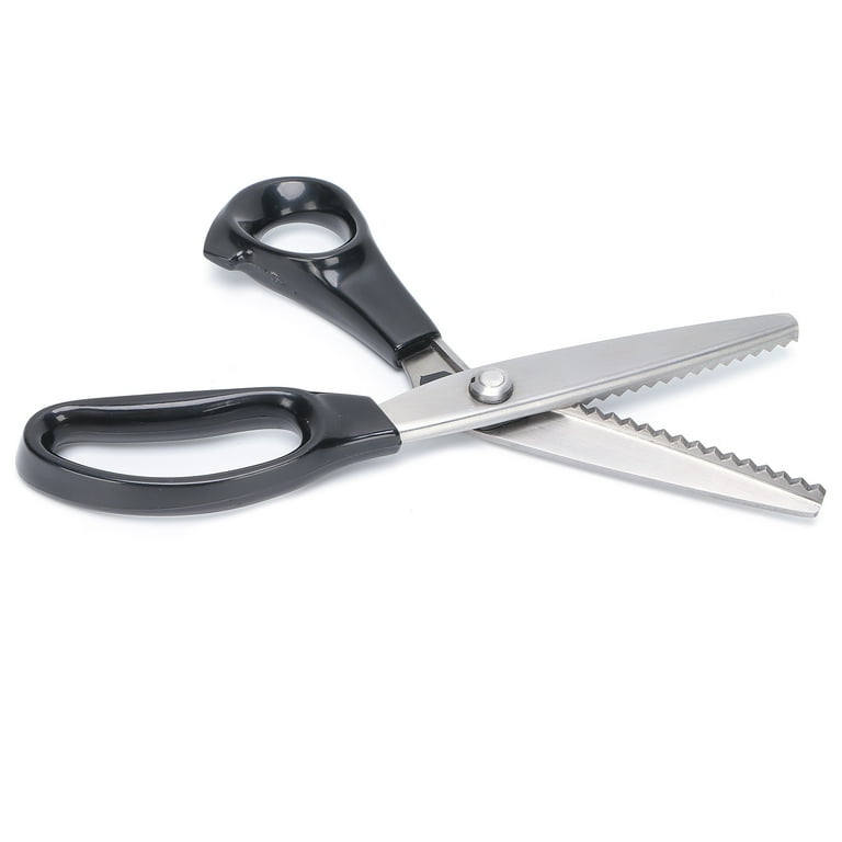 Wavy Serrated Scissor, Stainless Steel Comfortable Professional